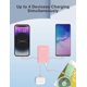 thumbnail image 5 of Power Bank miisso 6000 mAh ultradelgado con cables integrados rosa, 5 of 9