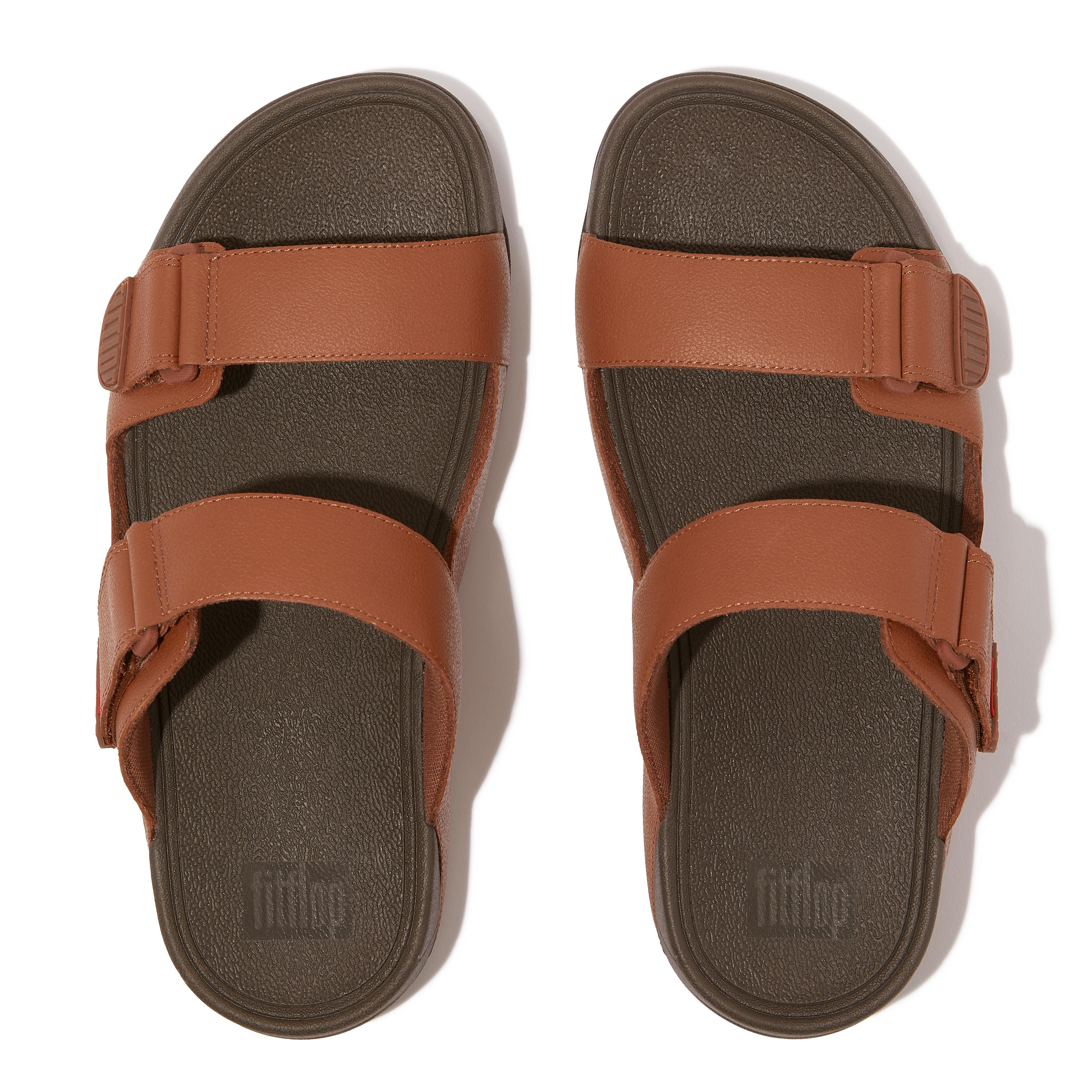 FitFlop Men's Gogh Moc Adjustable Strap Slide Sandal