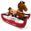 Radio Flyer, Soft Rock & Bounce Pony with Sounds, Rocking Horse
