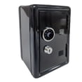 thumbnail image 1 of SNNROO 1pc Safe Bank  Mini Locker Small Safe Storage Box Piggy Bank With Combination Lock And Key  Home Safe  Personal Safe For Home Documents  Money Jewelry  Valuables 7” H X 4.7” Lx 3.9, 1 of 12