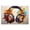 Colorful Headphones Splash, variant on Stupell Industries Contemporary Skateboarder in Motion Black Floating Frame Canvas Art, 25 x 17, by Creative Studio