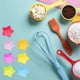 thumbnail image 4 of Molde para cupcakes a prueba de agua, molde cuadrado para repostería, bandeja DIY en forma de corazón, moldes para pasteles en forma de Herramientas y accesorios para hornear en forma de estrella Toystoory HA002757-05, 4 of 6