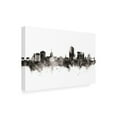 thumbnail image 2 of Michael Tompsett 'Montgomery Alabama Skyline' Canvas Art, 2 of 3