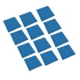 thumbnail image 1 of Soundproofing Studio Foam, High Density 12PCS Acoustic Panel Adhesive  For Podcast Blue, 1 of 8