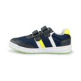 thumbnail image 2 of Tenis de malla para niño en color azul marino con detalles de piel en amarillo y laterales Dogi Tenis para niño, 2 of 5