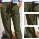 thumbnail image 4 of Pantalones deportivos holgados con cintura elástica, cordón ajustable y bolsillos para mujer, 4 of 5