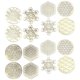 thumbnail image 1 of 16Pcs/Set Metal Energy Decor Sticker Flower of Life Children's Day Gifts 7 Chakra Copper Energy Tower Orgonite Stickers, 1 of 5