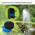 thumbnail image 3 of Qzbhct 871980012549 032264 Blue Black Sponge Filters Replacement for Pond Pump Qfp900 Qfp1250Uv Pads, 3 of 6