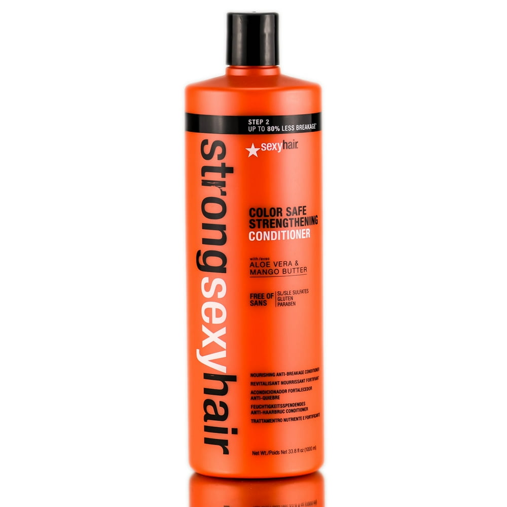 Strong Sexy Hair Color Safe Strengthening Conditioner Size 33 8 Oz Walmart Walmart