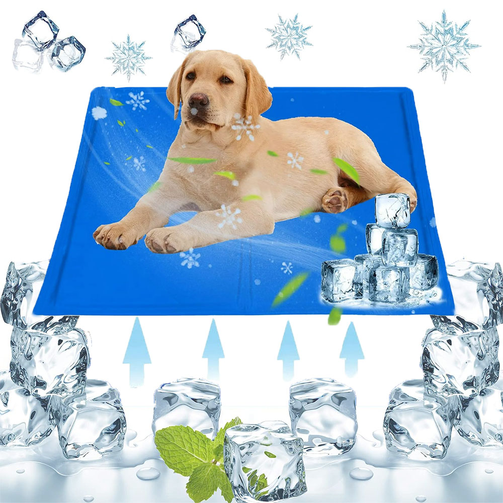 Puseky Dog Cooling Mat Cats & Small Animals, Mat Pad For Kennels & Beds
