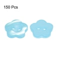 thumbnail image 3 of Uxcell Flower Sewing Buttons Resin Torx 2-Hole Craft Buttons 1/2" 150 Pcs Light Blue, 3 of 6