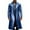 Blue, variant on Jackets for Men,Leather Coat Classic Retro Outerwear for Winter Timeless Design Durable Leather Jacket with Distressed Finish and Comfortable Fit,Mens Winter Coats,Size:5XL