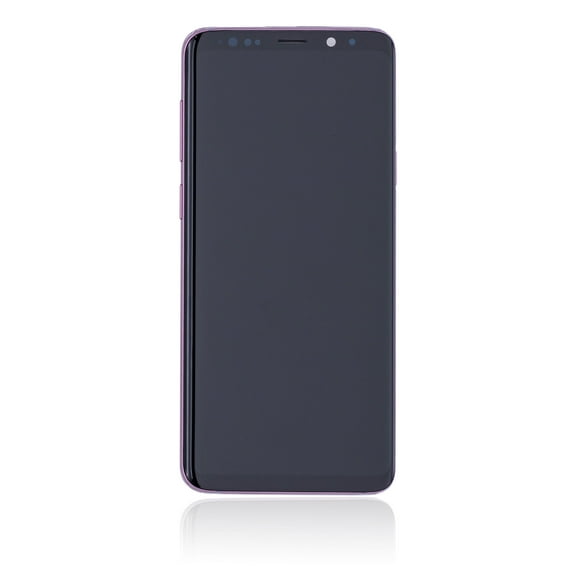 Replacement OLED Assembly With Frame Compatible For Samsung Galaxy S9 Plus (Service Pack) (Lilac Purple)