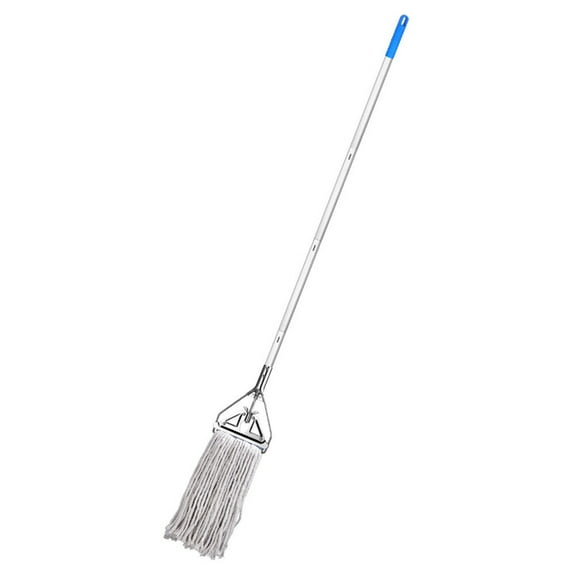 WHAMVOX Cotton Mop with Long Handle for Hardwood Laminate Tile Floor Cleaning at Home Assorted Color