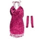 thumbnail image 1 of de Baile Latino para Mujer, Lentejuelas, Borlas, Trajes de , s , Ropa Y Guantes para Baile de Salón BLESIY vestido de baile de salón, 1 of 8