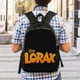 thumbnail image 5 of Mochila escolar Lorax para estudiantes, mochila de viaje, bolso para portátil, bolso de hombro para hombre y mujer., 5 of 5