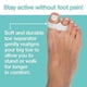 thumbnail image 3 of Toe Separators with 2 Loops - Pack of 4 Soft Gel Correctors - White, 3 of 5