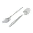 thumbnail image 1 of Cubiertos desechables de plástico transparente Utensilios desechables 100 unidades, 1 of 5