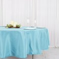 thumbnail image 4 of BalsaCircle 10 Pieces 90" Light Blue Round Polyester Tablecloths Fabric Table Cover Linens, 4 of 8