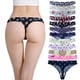 thumbnail image 4 of Tanga de cintura para niña de una pieza, transpirable, con estampado sin costuras, sexy y seductor, 4 of 6