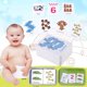 thumbnail image 1 of Juego de rompecabezas de tarjetas Aprendizaje Cognición Forma de rompecabezas Juguete de aprendizaje temprano con hierro Boxgreen (t-0-g) ShuxiuWang 8390606510792, 1 of 1