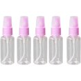 thumbnail image 1 of Easy to Use, Convenient, Ultrafine Mist Spray Bottle,5/10Pcs Women Plastic 30ML Empty Cosmetic Containers Clear Perfume Spray Bottles Random Color 5pcs, 1 of 8