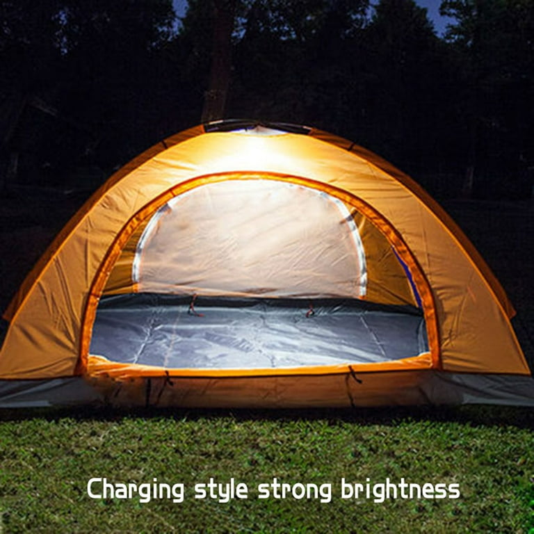BESTONZON LED Waterproof Tent Lamp Camping Light Outdoor Camping Light With Magnet Small Size Hanging Lamp No Battery Included