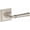Satin Nickel, variant on Baldwin FDDUNCHR112 Dunsmoor Non-Turning Two-Sided Dummy Door Lever Set - Bronze