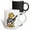 Multicolor, variant on 3drose, Funny Cool Yellow Labrador Retriever Puppy Dog Playing Guitar Music, 15oz Two-tone Yellow Mug