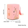 thumbnail image 3 of Manual Pencil Sharpener,Colored Pencil Sharpener with Adjustable Point Hand Cranked Pencil Sharpener For Teens Pen Sharpener Automatic Lead Pencil Sharpener for Classroom,Home and Office, 3 of 7