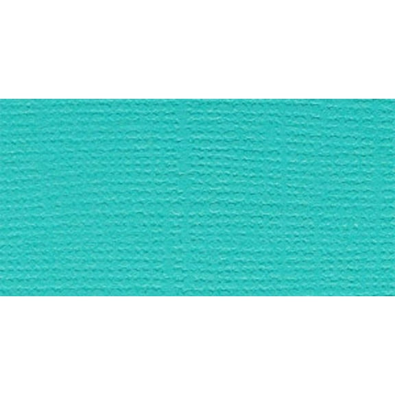 Bazzill Fourz Cardstock 12"X12"-Artesian Pool/Grasscloth