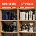 thumbnail image 2 of bella 9 Piece Ceramic Nonstick Cookware Set, Fits-anywhere&acirc;&cent; Kitchenware w EverGood&acirc;&cent; Coating, Dishwasher & Oven Safe, All Sto, 2 of 7