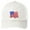 Solid White, variant on Patriotic Waving US Flag Patch USA Flag Trucker Mesh-Back Adult Hat Cap - Solid White