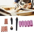 thumbnail image 3 of Consommables de Torche de Coupeur de Plasma, TIG Soudage Torche Accessoires Kit Exécution Robuste 16PCS pour le Remplacement, 3 of 8