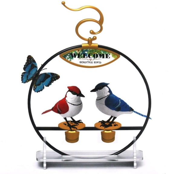 AJZIOJIRO Voice-Activated Two-Bird Control Toys, Modeled After Parrot Toys
