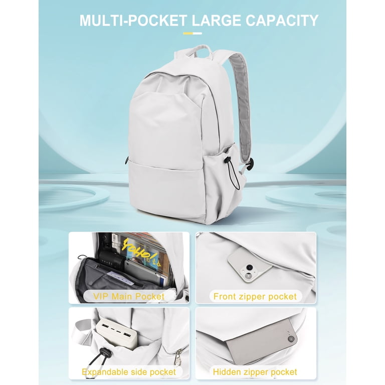 Classic Basic Backpack For Women,Waterproof High School  display picture 1