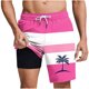 thumbnail image 1 of Pantalones Cortos Casuales para Hombre Imprimir con Bolsillos Pantalones de Playa de Cintura Elástica, Pantalones Cortos de Cintura Elástica para Hombre, 1 of 5