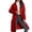 Red-04, variant on Women's Winter Thickened Outerwear Long Down Jacket Down Coat Hooded Puffer Jacket