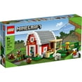 thumbnail image 2 of LEGO Minecraft The Red Barn Farm House Toy 21187 with Villager and Zombie Figure Plus Goat, Cow & Horse Animal Figures for Kids, 2 of 7