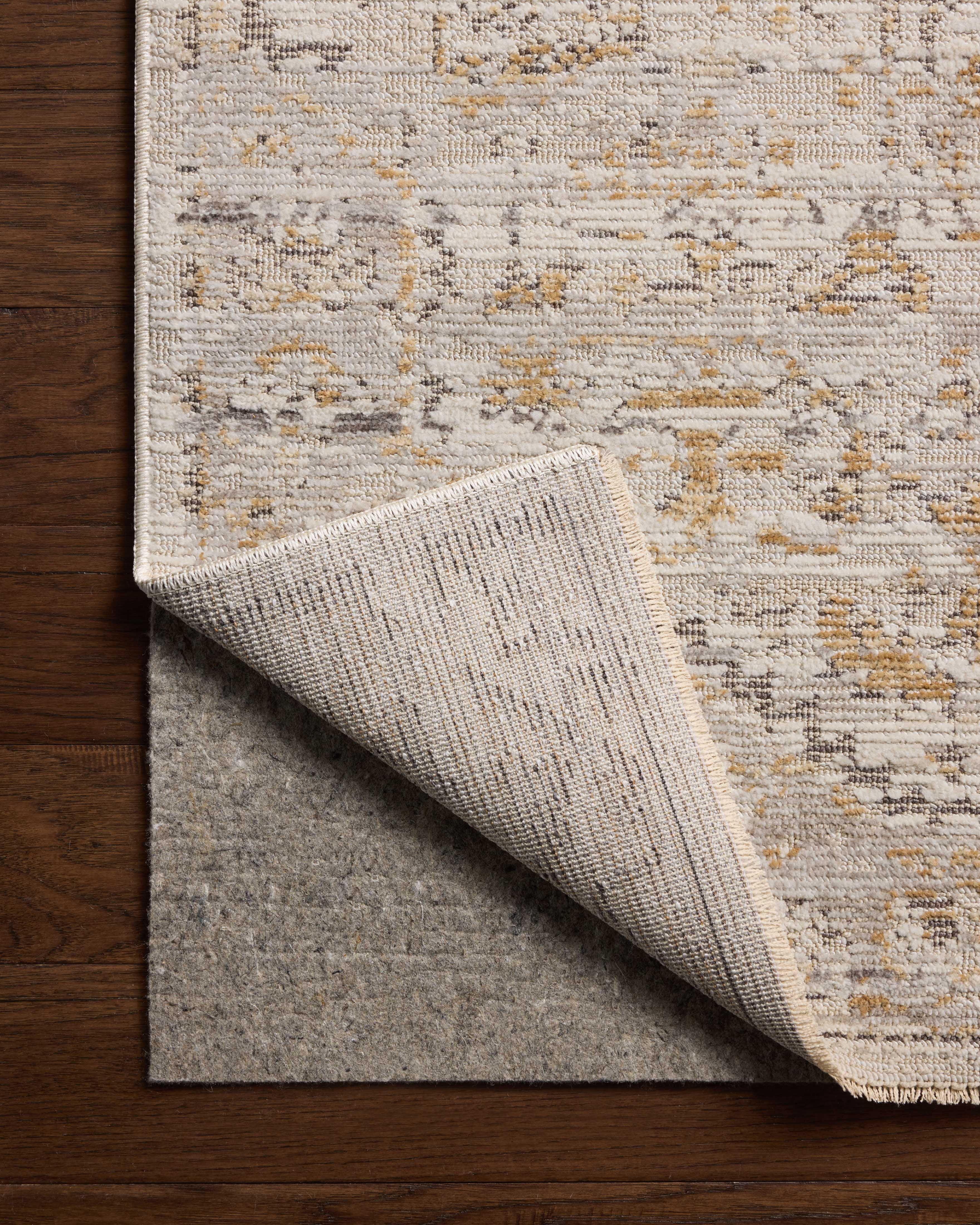 Loloi Milena Ivory / Ochre 2'-7" x 10'-0" Area Rug