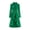 Green, variant on Women's Gothic Blouse Long Sleeve High Neck Ruffle Button Down Collared Asymmetric Wrap Coat Dressy Elegant Party Halloween Irregular Hem Tops Black S