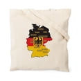 thumbnail image 2 of CafePress - Germany Map Tote Bag - Unisex Canvas Tote Bag, Beige, 1-Piece, 2 of 7