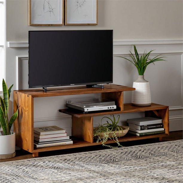 Armando solid deals wood tv stand