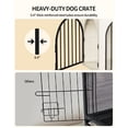 thumbnail image 4 of 39.4" Dog Crate Furniture, Dog Kennel Indoor Arched Door Design for Small/Medium/Large Dog, 4 of 7