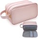 thumbnail image 1 of Neceser impermeable para mujer JAMW rosa 30*17*13CM Sencillez, 1 of 4