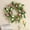 C, variant on Artificial Spring Tulip Wreath, Mixed Pink/White/Red Tulips with Eucalyptus Greenery, Perfect for Front Door, Easter, Mother's Day, Wedding, Wall and Home Decor, Year-Round Floral Wreath