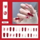 thumbnail image 1 of Uñas postizas a presión, uñas postizas europeas, uñas postizas a presión, con sellado UV, uñas brillantes, cobertura total, uñas postizas artificiales, uñas para mujeres, 1 of 5