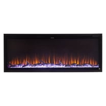 Sideline Elite Smart 80036 50" WiFi-Enabled Recessed Electric Fireplace (Alexa/Google Compatible)