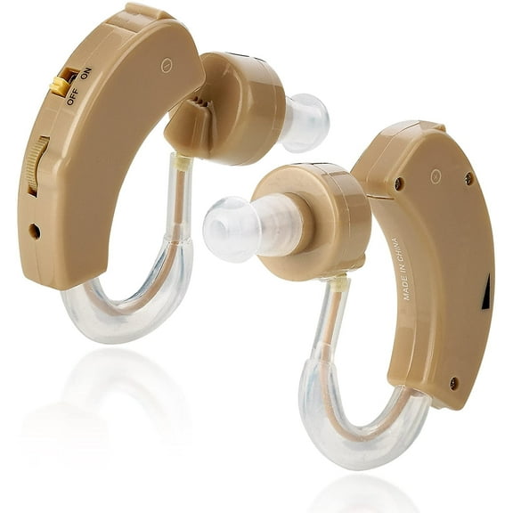 MEDca Behind the Ear Mini Size Hearing Sound Enhancement , Multicolor