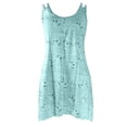 thumbnail image 4 of Casual Summer Dress Sleeveless Asymmetric Style With Heart Print Flowy Comfortable Dress, 4 of 5